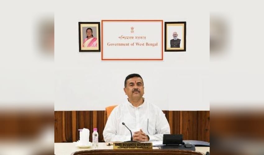 CM Adhikari announces direct purchase of land policy by state admin for setting up new industries in Bengal