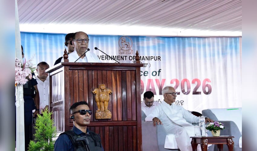 CM Khemchand Singh calls for collective efforts to build peaceful, prosperous Manipur