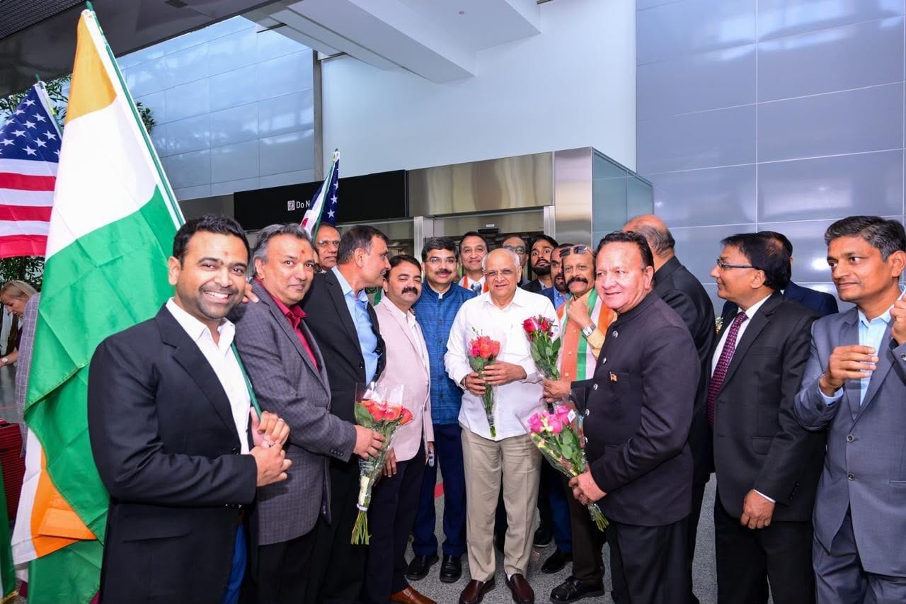 CM Patel arrives in San Francisco, begins US outreach ahead of Vibrant Gujarat 2027