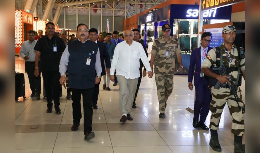 CM Patel leaves for US, Canada to attract investment ahead of Vibrant Gujarat 2027