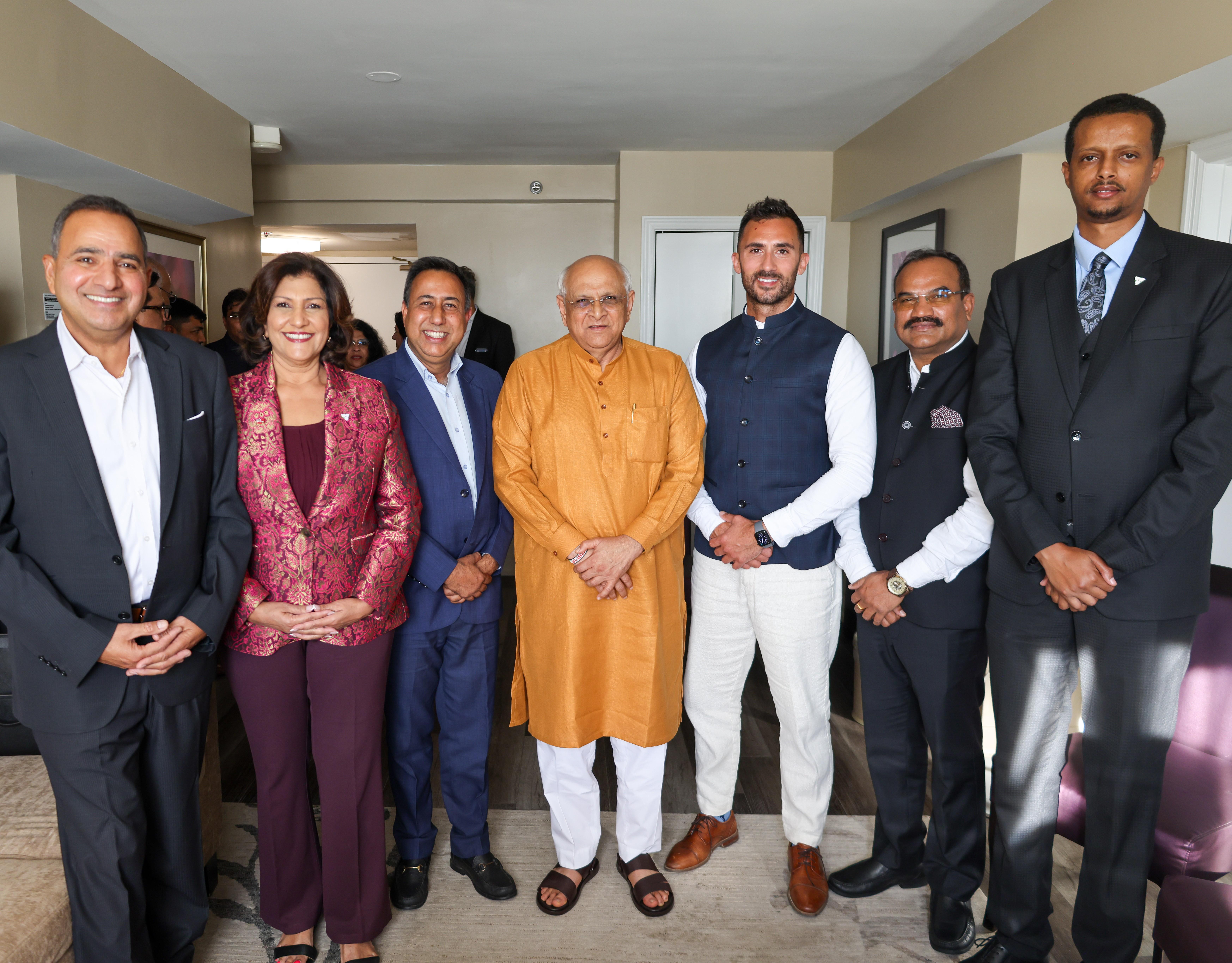 CM Patel reaches Canada after US visit, seeks greater investment from Gujarati diaspora