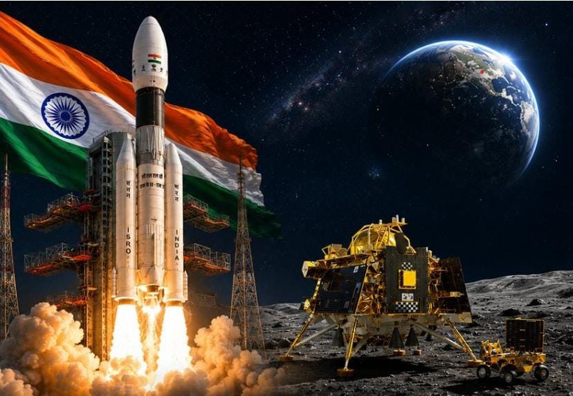 CM Yogi hails India’s achievements on National Space Day, says progress giving momentum to ‘Viksit Bharat’