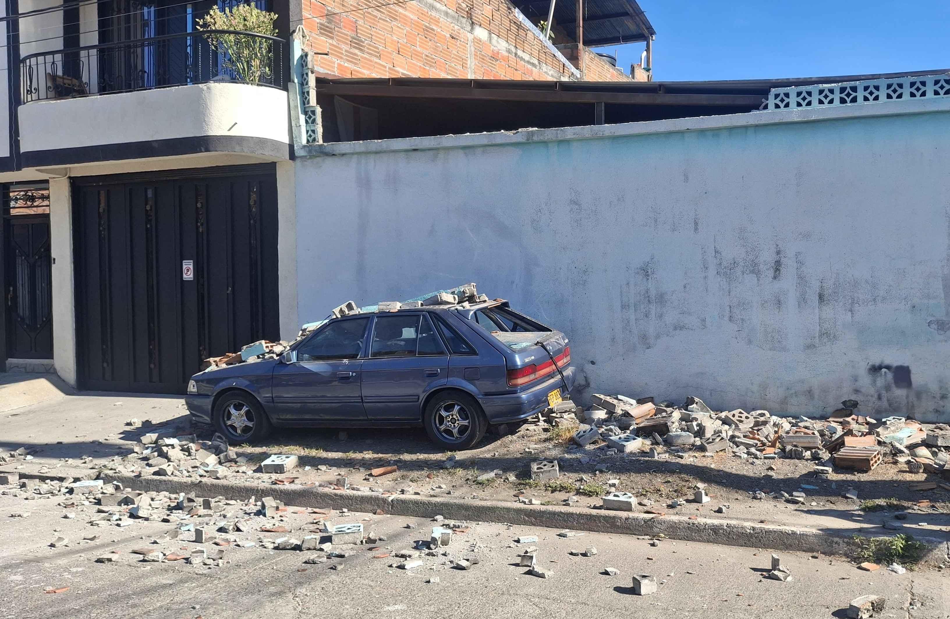 Colombia: Aftermath of earthquake in Pereira