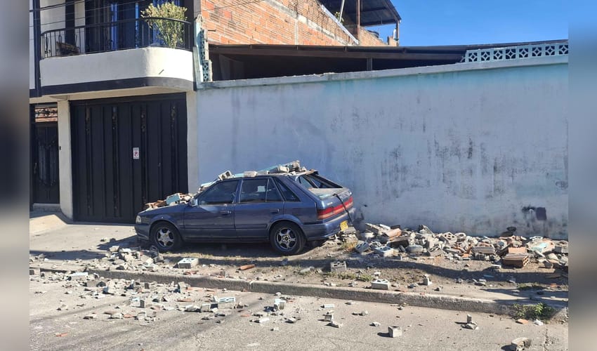 Colombia: Aftermath of earthquake in Pereira