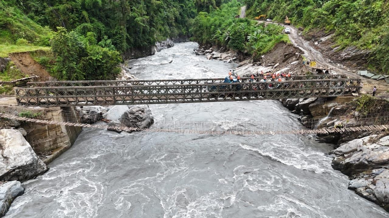 ‘Critical lifeline’: BRO rebuilds 200-foot Bailey bridge in Arunachal’s remote border village 