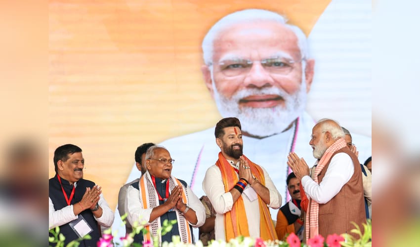'Default template of BJP': Congress, RJD on reservation debate between Jitan Ram Majhi, Chirag Paswan