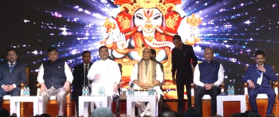 Defence Minister lays foundation stones for five brownfield projects in Bengal