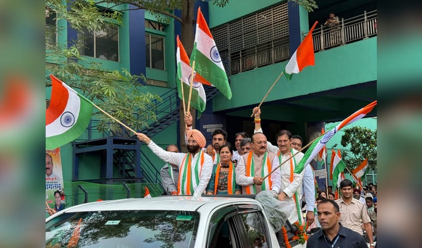 Delhi BJP kicks off Tiranga Yatra campaign under city unit chief Harsh Malhotra