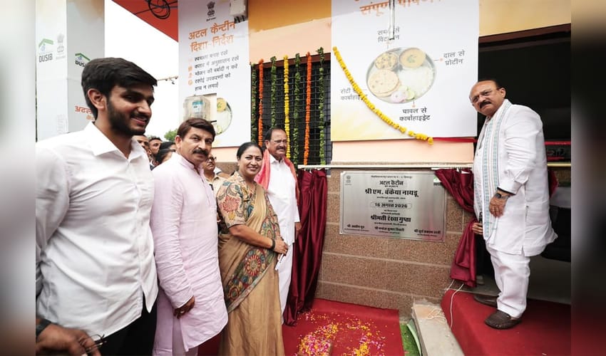 Delhi govt achieves target of 100 Atal Canteens in 8 months
