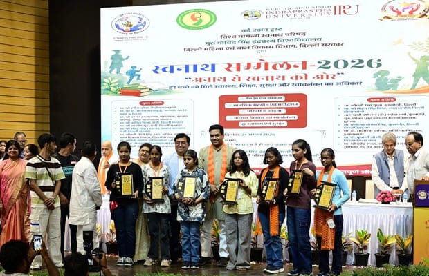 Delhi: Kapil Mishra calls for family, protection, dignity for children at ‘Swanath Sammelan-2026’