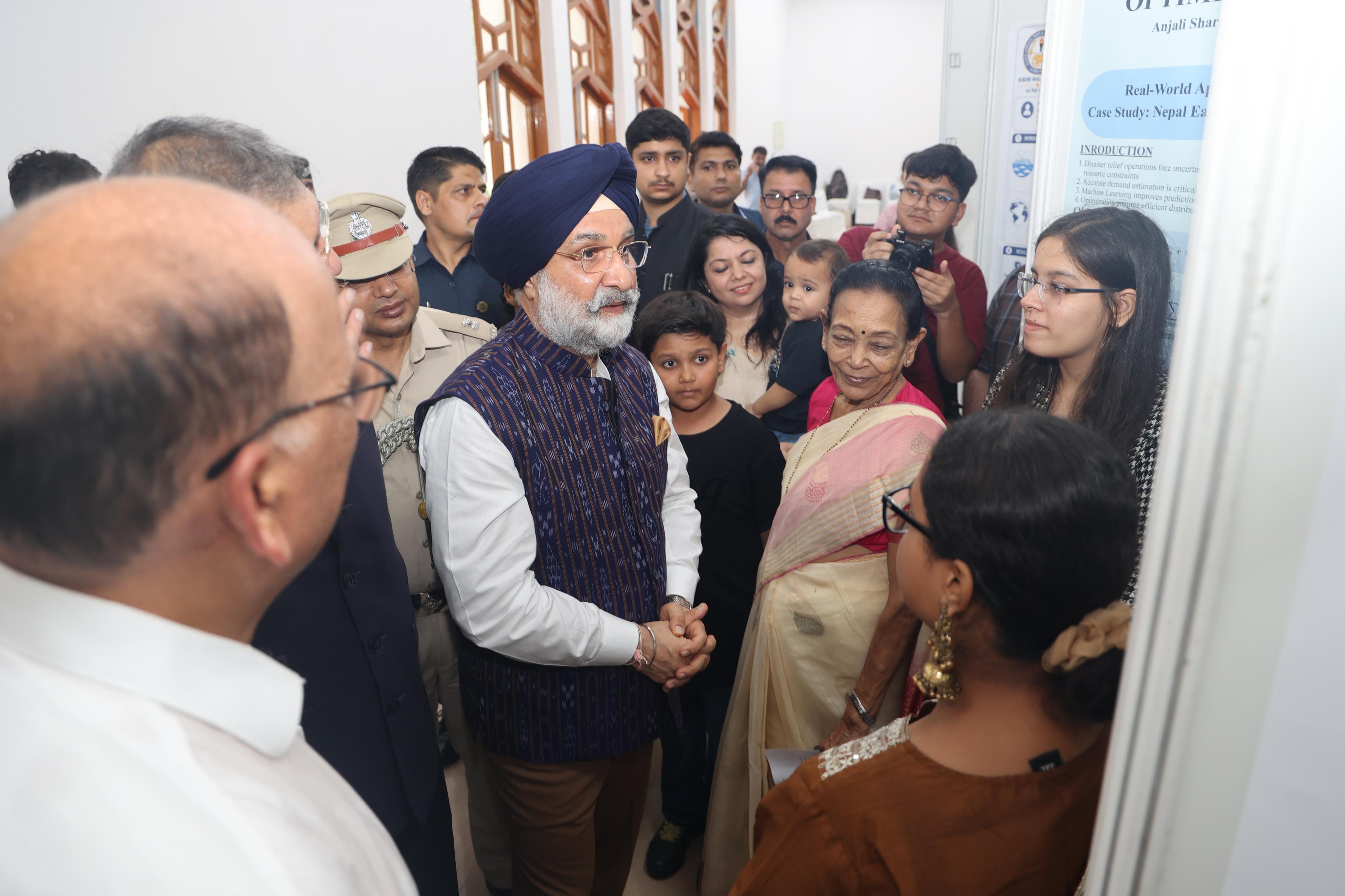 Delhi L-G TS Sandhu asks Kirori Mal College students to cultivate curiosity
