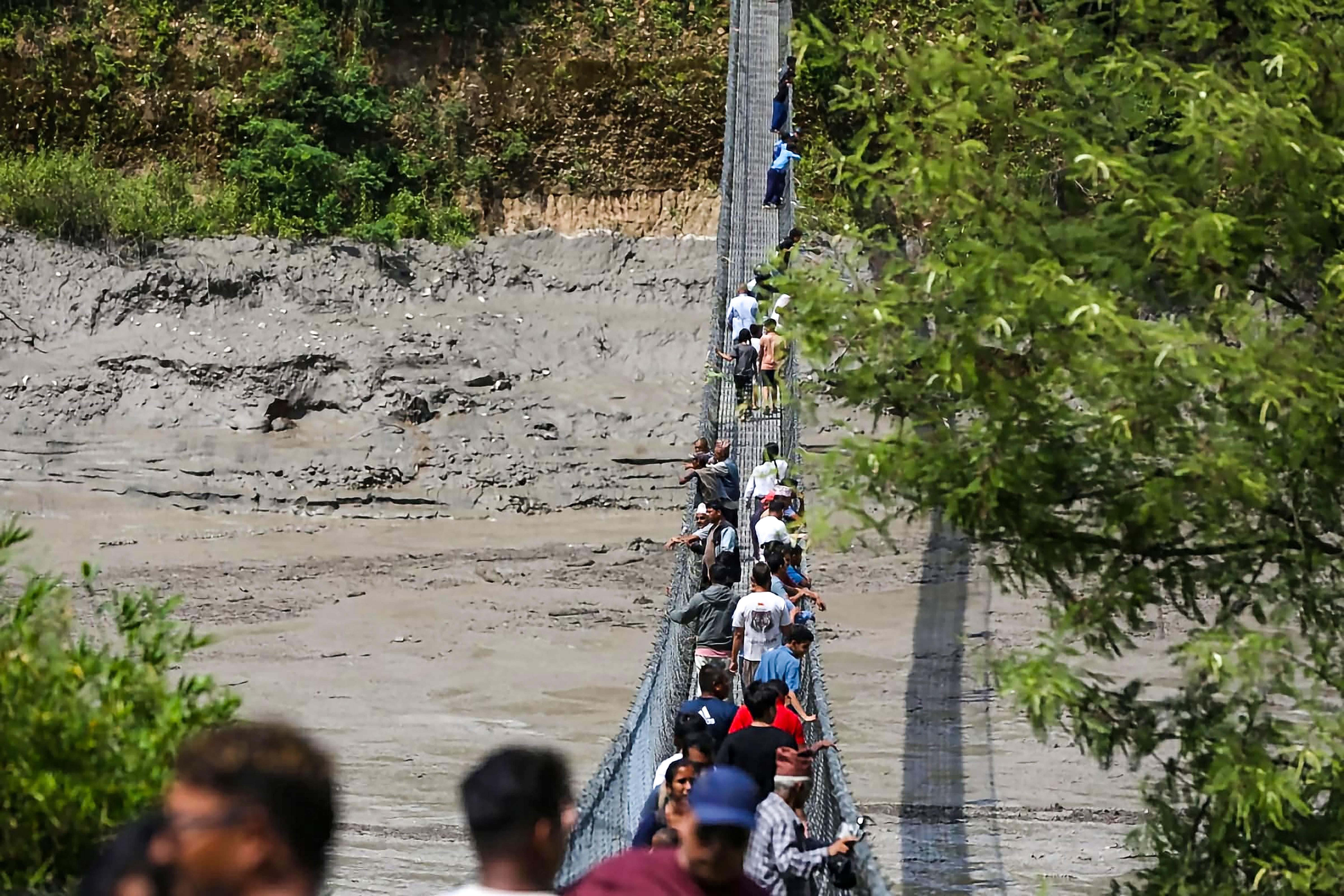 Dhading: Flood damage in Beni Ghat
