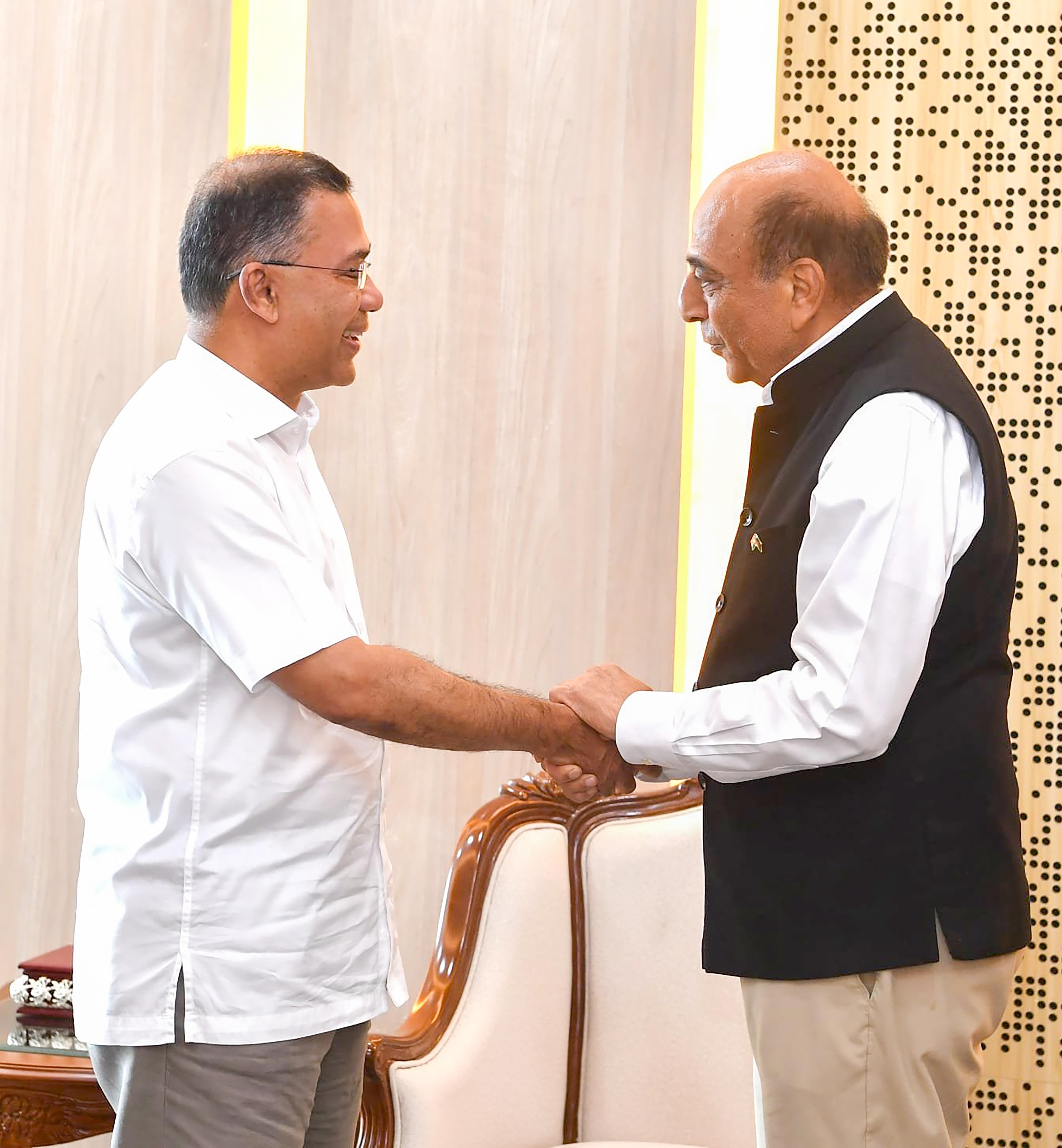 Dhaka: Indian High Commissioner meets Bangladesh Prime Minister