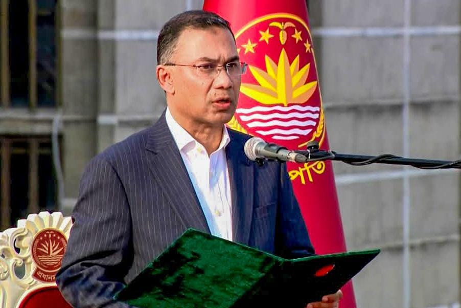 Dhaka: Tarique Rahman Takes Oath as PM