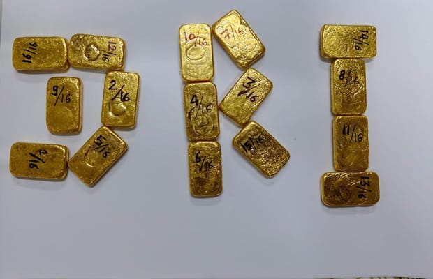 DRI seizes gold worth Rs 3 crore at Nagpur railway station, one arrested