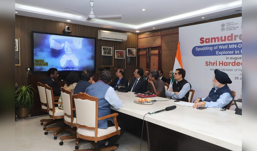 Drilling of 1st appraisal well begins in Mahanadi Offshore Basin towards energy security: Hardeep Puri