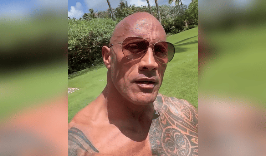 Dwayne Johnson shares his fast-digesting pre-workout rice hack (Photo: Dwayne Johnson/Instagram)