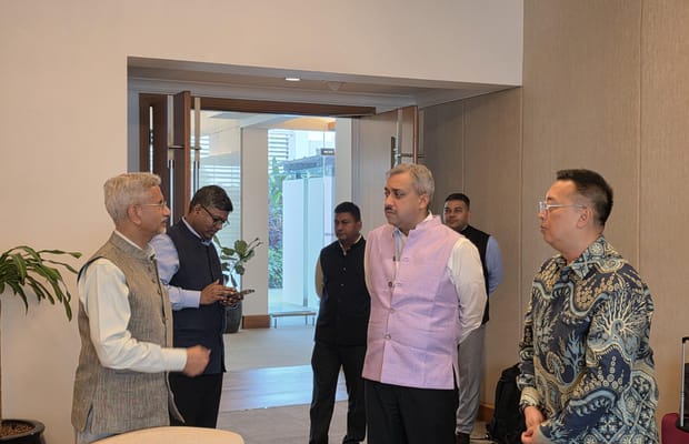 EAM Jaishankar arrives in Singapore ahead of 4th Ministerial Roundtable
