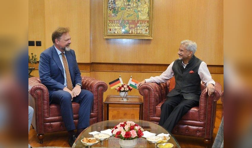 EAM Jaishankar meets German envoy Philipp Ackermann, lauds role in deepening strategic ties