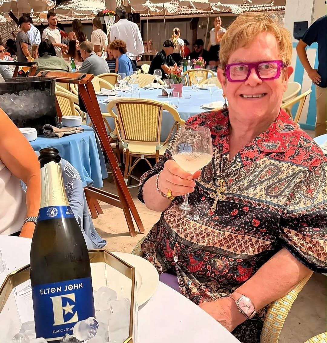 Elton John celebrates 36 years of sobriety