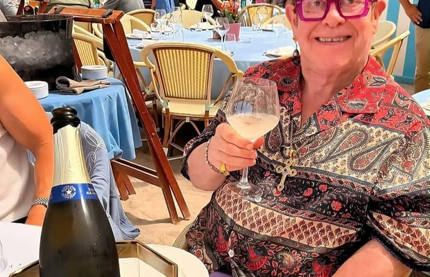 Elton John celebrates 36 years of sobriety