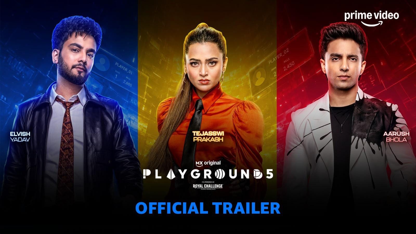 Elvish Yadav and Tejasswi Prakash gear up for a survival battle in ‘Playground Season 5’ trailer