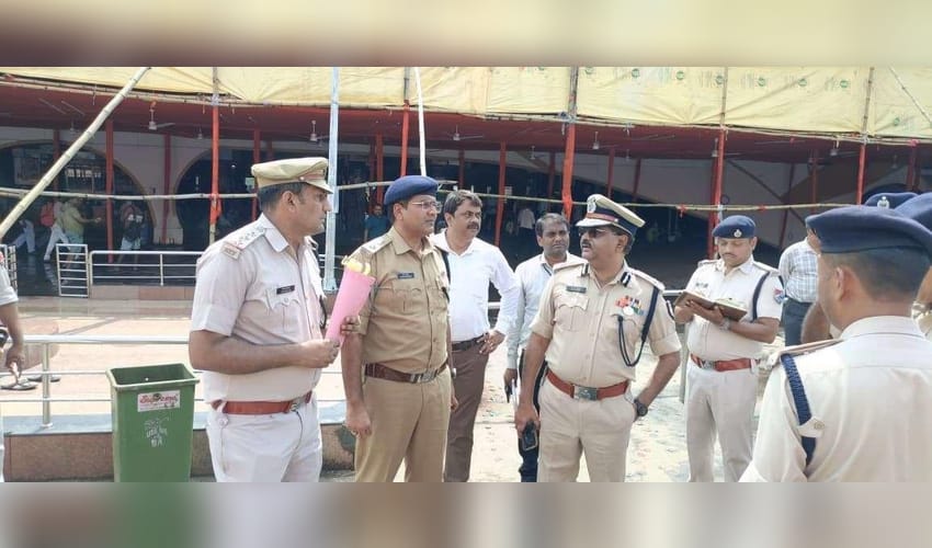 Enhanced security arrangements at Jasidih station in Jharkhand ahead of Sravani Mela