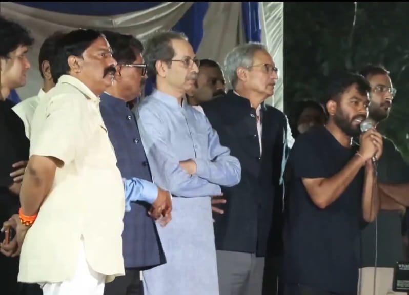 ‘Entire govt needs to be replaced’: Uddhav Thackeray at Jantar Mantar (Photo: IANS)