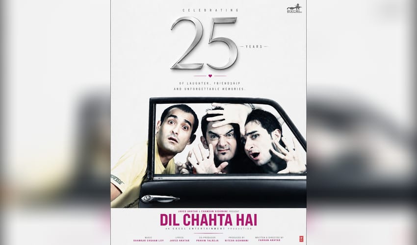 Farhan Akhtar on cult classic 'Dil Chahta Hai' completing 25 years: Akash, Sameer, Sid don't look like they've aged a day! (Photo : Farhan Akhtar/X)