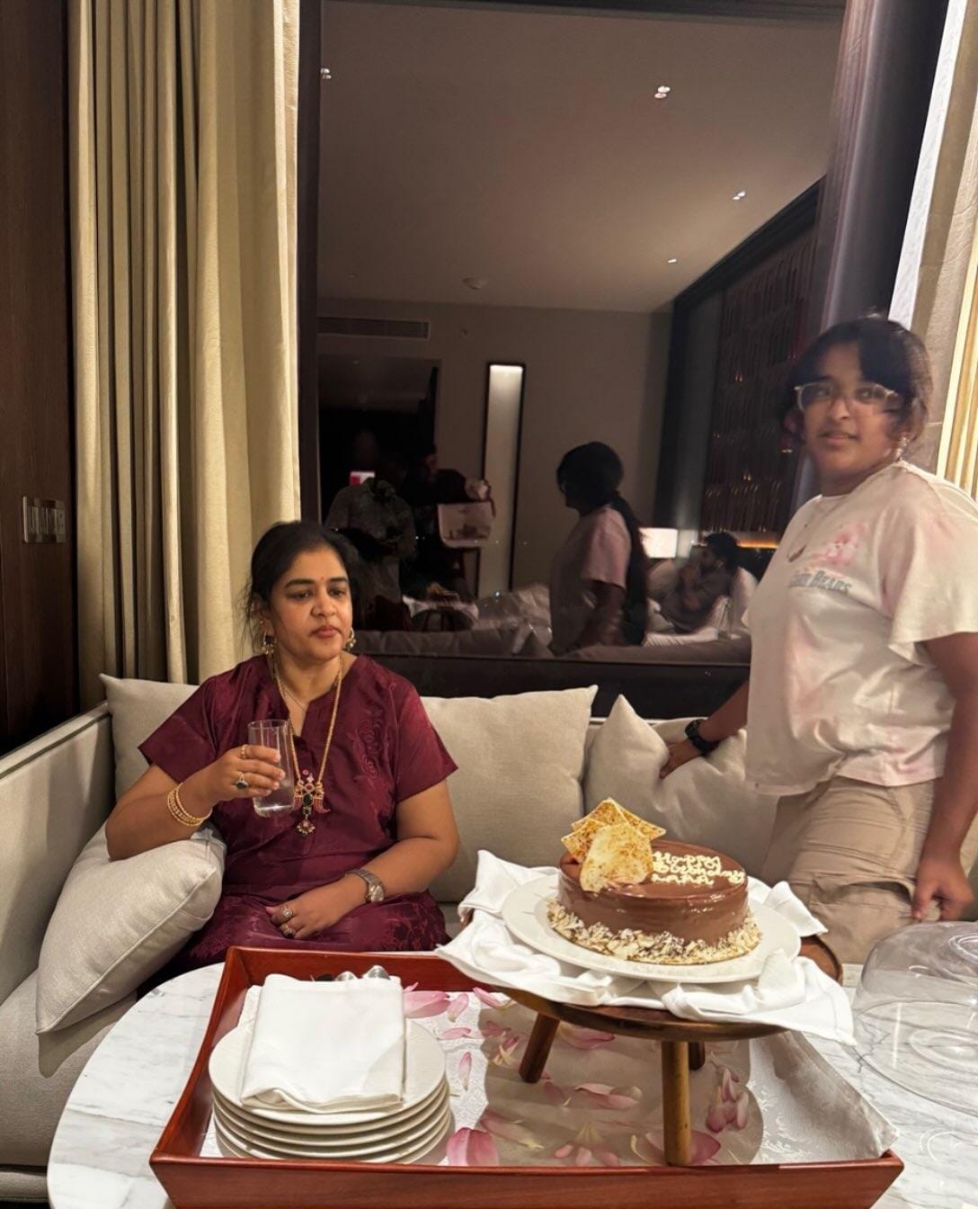 Fatima Vijay Antony pens adorable birthday wish to both her husband Vijay Antony and their daughter Laara! (Photo: Fatima Vijay Antony/Instagram)