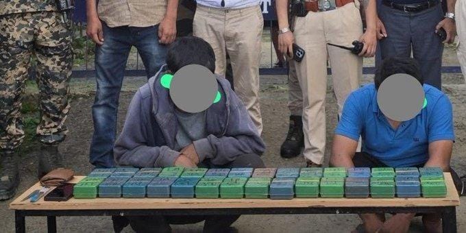 Five militants, two drug peddlers held in Manipur; cache of arms and drugs seized 