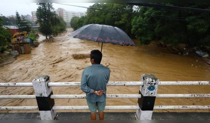 Flash flood hits Nepal-China border; four Nepali police personnel missing