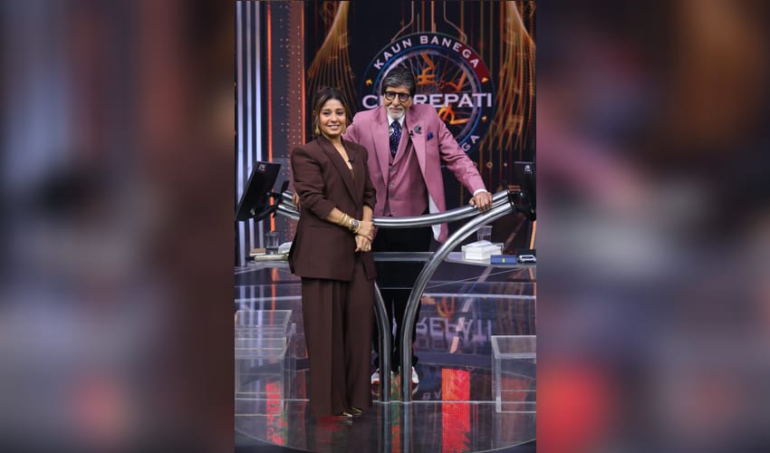 For Sunidhi Chauhan, gracing the hot seat on ‘KBC’ marks a full-circle moment