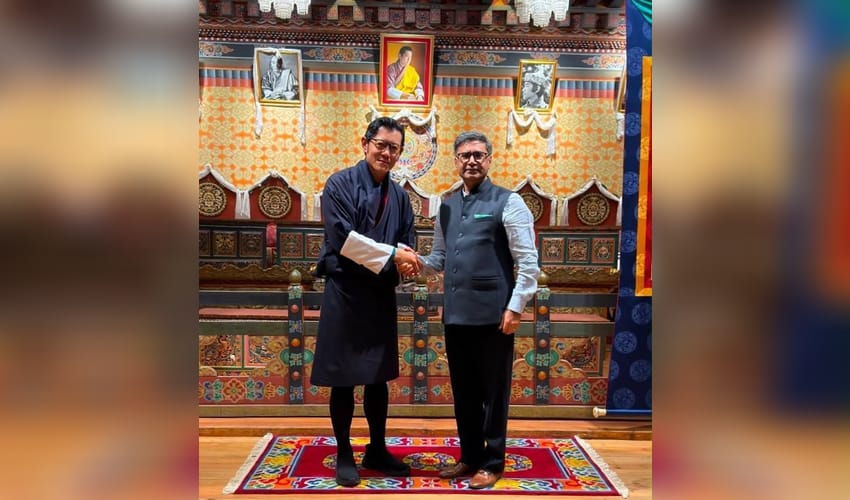 Foreign Secretary Misri calls on Bhutan King, shares progress in development cooperation