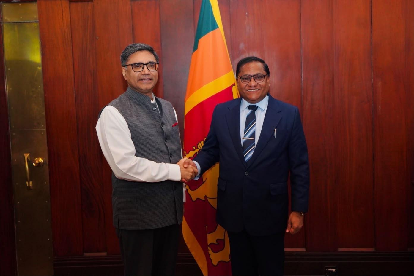 Foreign Secy Misri, Sri Lankan Foreign Minister Herath review cooperation in key priority areas 
