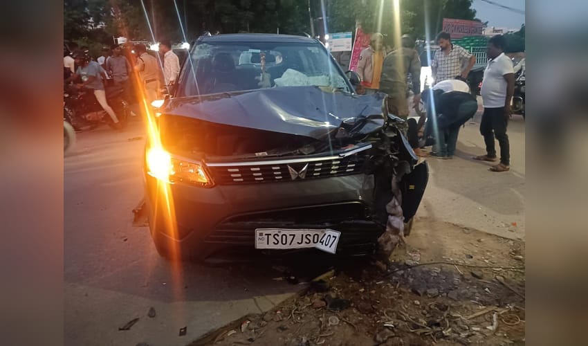 Former army jawan mowed down by speeding SUV in Hyderabad