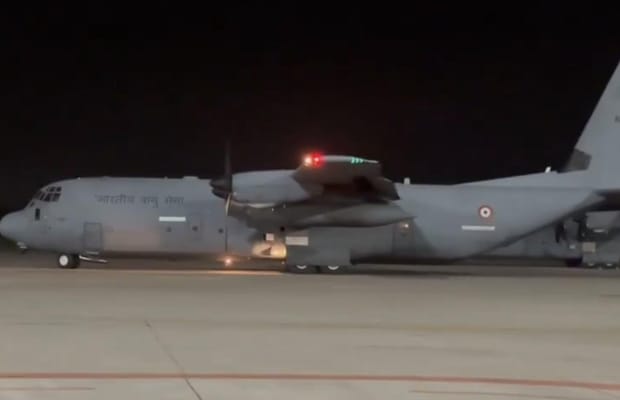 Fourth flight with additional assistance and rescue equipment departs to flood-hit Nepal from India