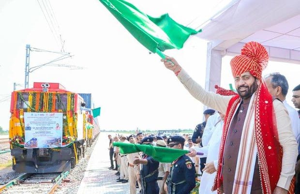 Freight train will usher economic momentum, says Haryana CM