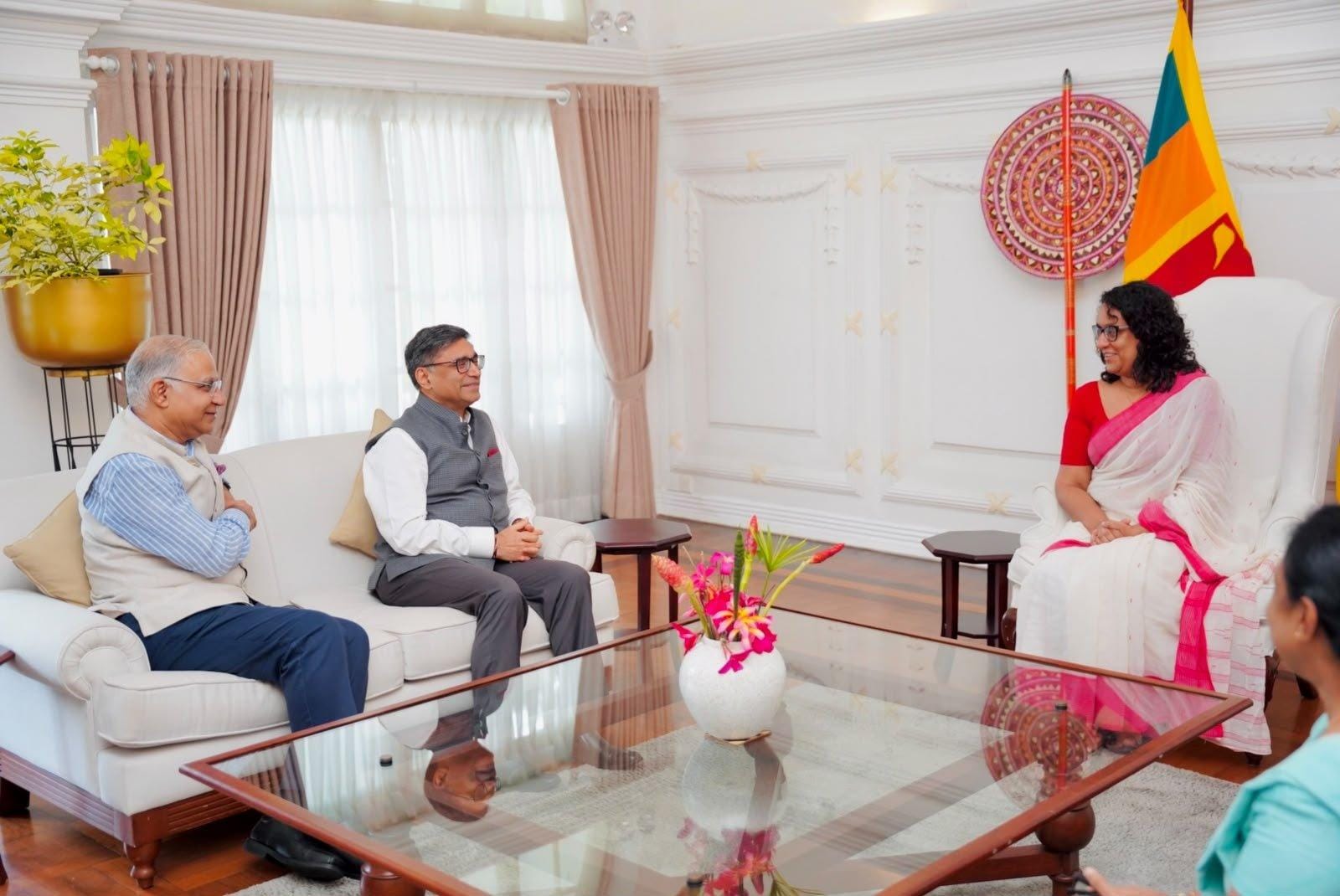 FS Misri, Sri Lankan PM Amarasuriya discuss ways to deepen collaboration in priority areas 