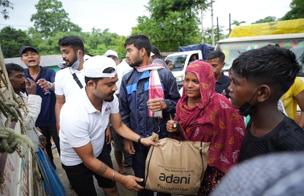 Gautam Adani's Rs 11 crore contribution strengthens Assam flood relief efforts