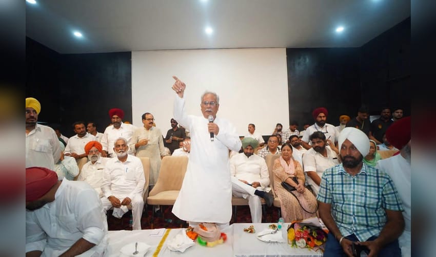 Getting overwhelming response in Punjab, says Congress leader Baghel
