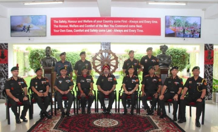 GOC Pawan Chadha reviews Agniveers’ training in Danapur, Ramgarh cantonments (Photo: IANS)