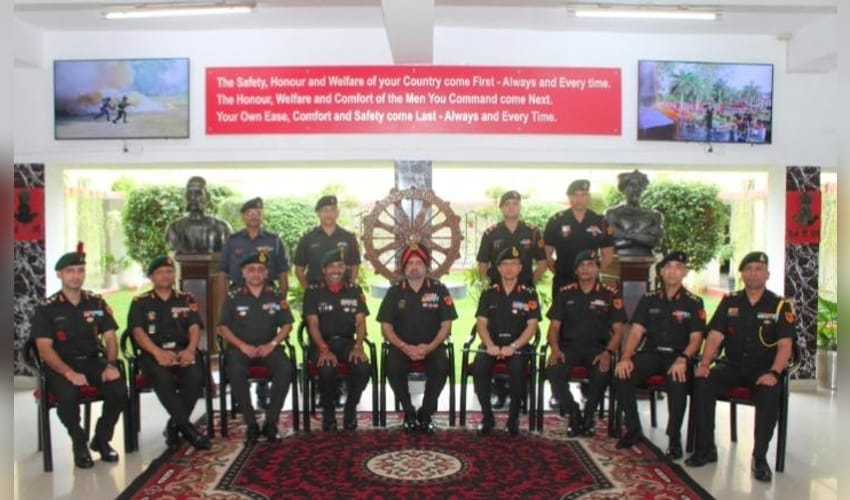 GOC Pawan Chadha reviews Agniveers’ training in Danapur, Ramgarh cantonments (Photo: IANS)