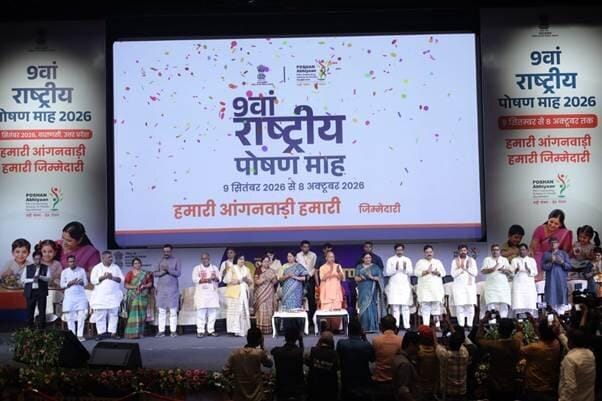 Govt launches Rashtriya Poshan Maah to boost engagement with Anganwadi Centres