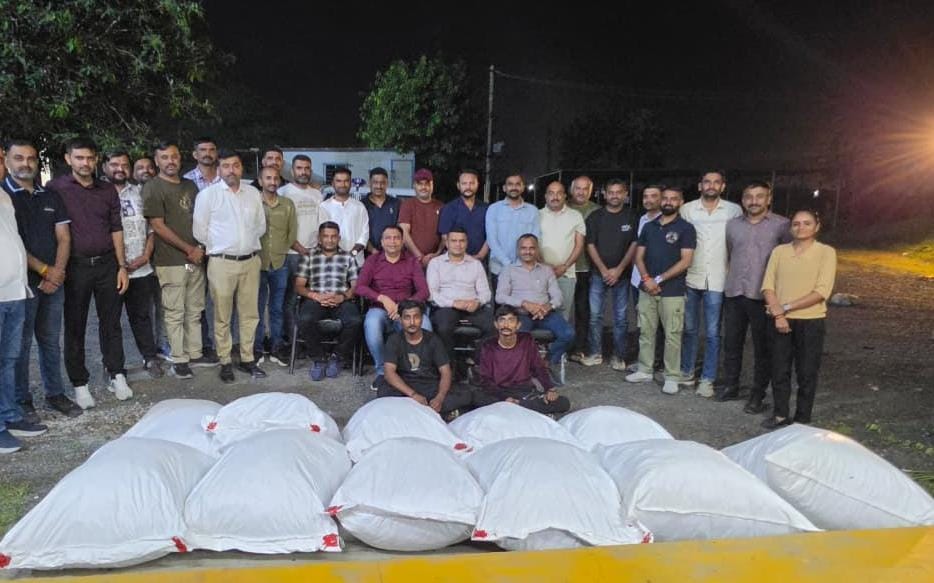 Gujarat: 204.9 kg ganja seized, two arrested (Photo: IANS)