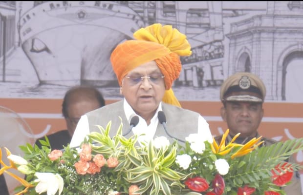 Gujarat CM announces free rural housing plots, Rs 3,428 crore road upgrade on I-Day