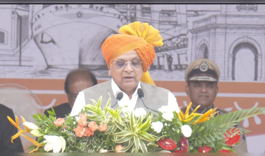 Gujarat CM announces free rural housing plots, Rs 3,428 crore road upgrade on I-Day