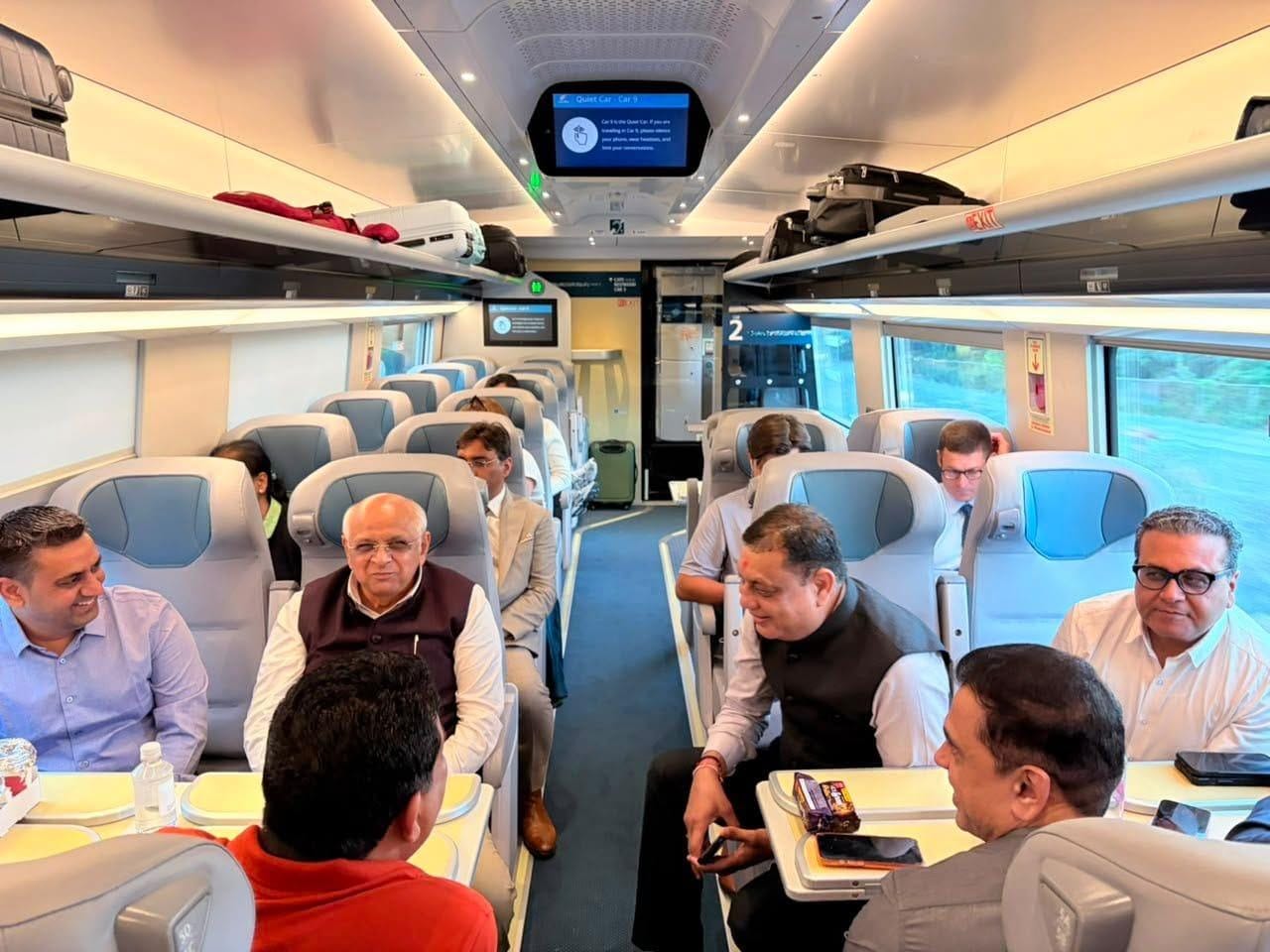 Gujarat CM heads to New York after Washington investment outreach (Photo: IANS)