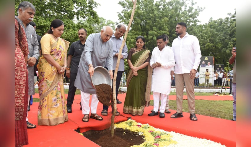 Gujarat CM leads Gandhinagar's 62nd Foundation Day celebrations, participates in 'Ek Ped Maa Ke Naam' initiative