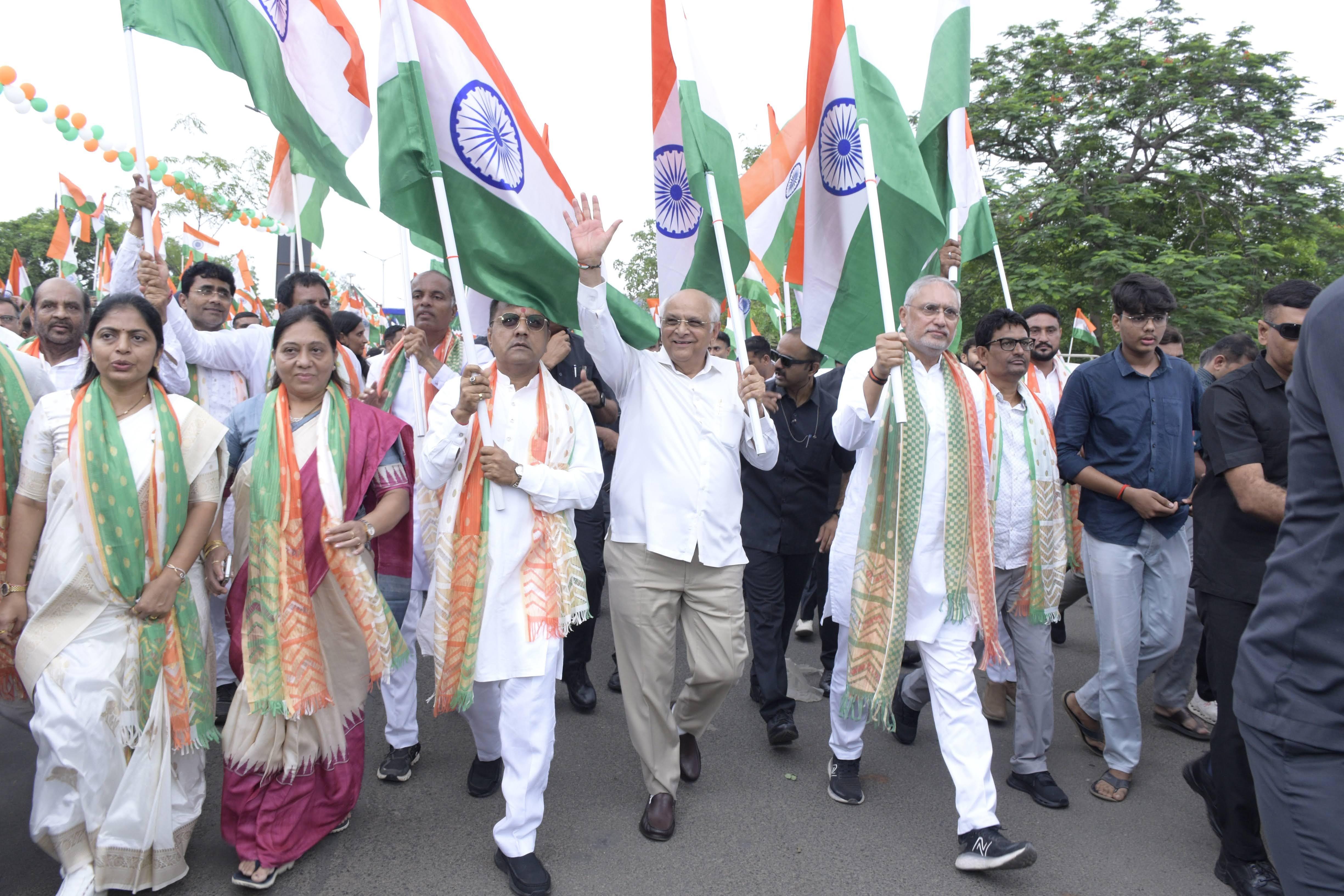 Gujarat CM urges citizens to turn 'Har Ghar Tiranga' into 'Har Dil Tiranga’ at state-level event